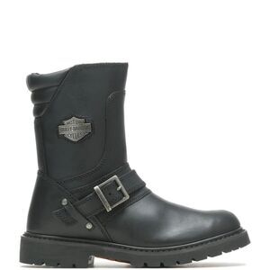 Harley Davidson 8.25" Booker Side-Zip Engineer Motorcycle Boot Men’s SZ 8
